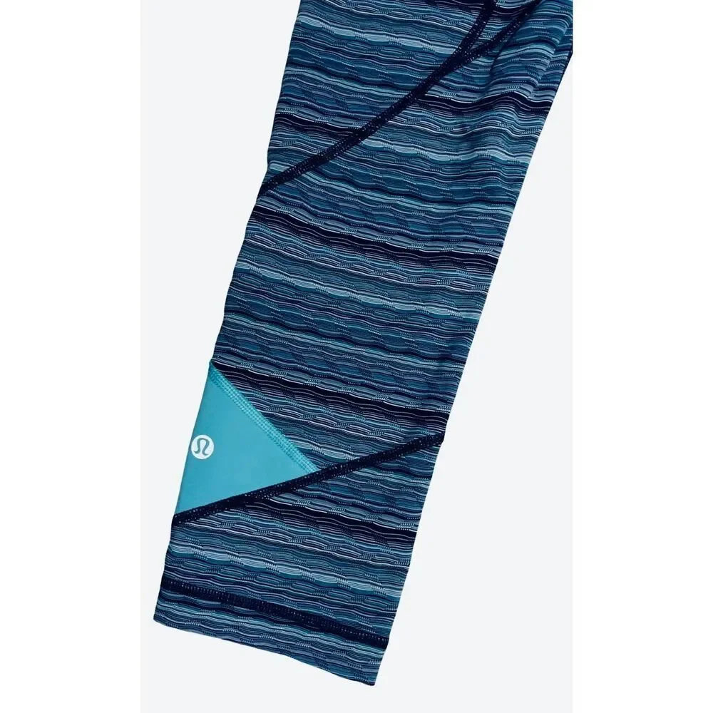 Lululemon Pace Tevival Crops NWOT